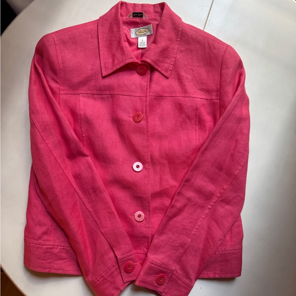 Talbots Fuchsia Blazer